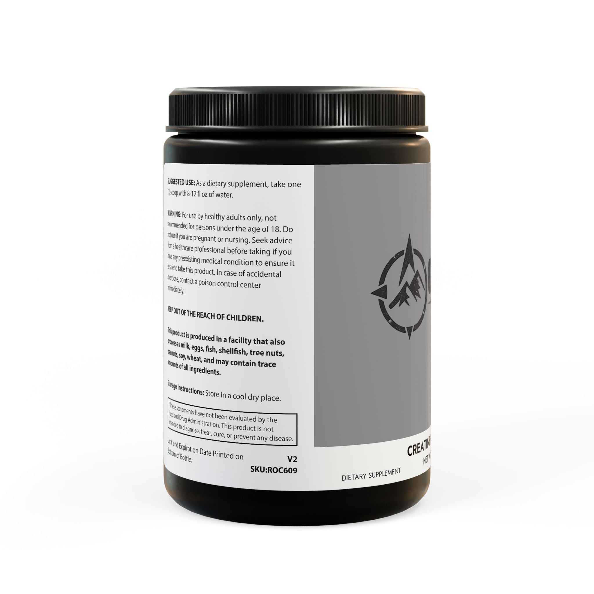 Creatine Monohydrate Supplement (300g, 10.58oz)