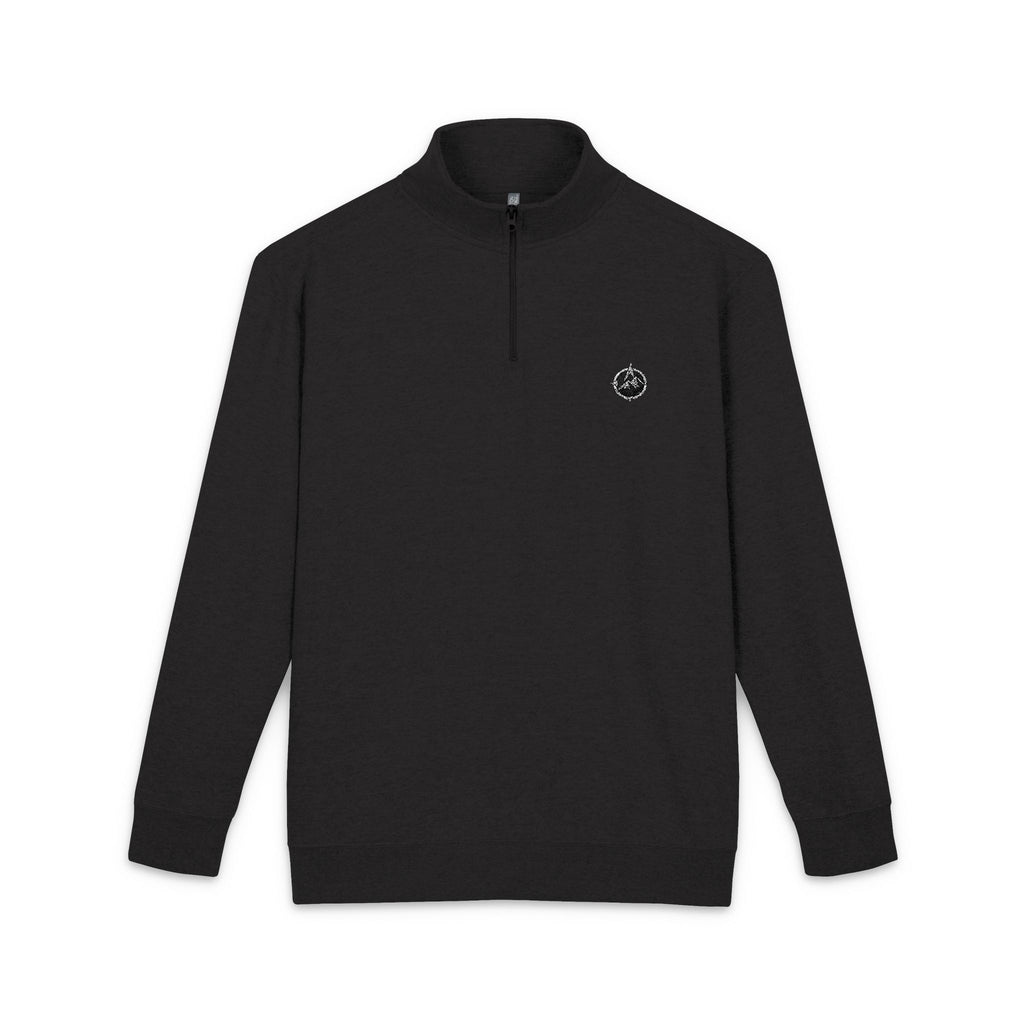 Embroidered Fleece Pullover – Cozy Half‑Zip Sweatshirt