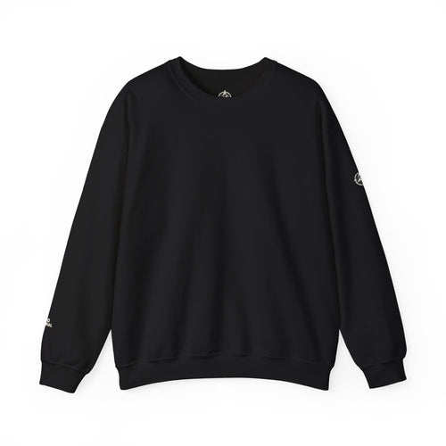 Crewneck Sweatshirt — Minimal White Classic Crewneck